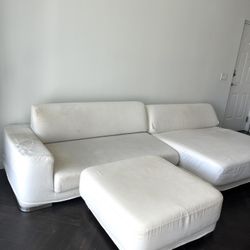 Aesthetic White Couch