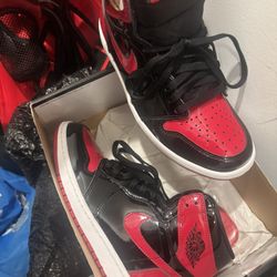 Air Jordon’s Patent Red