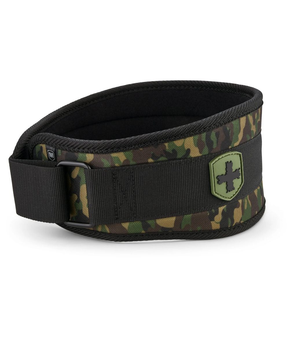 🔥NEW🔥 4.5" Foam Core Weightlifting Belt, Unisex, Woodland Camo, L/XL