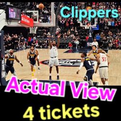 Clippers Tickets 
