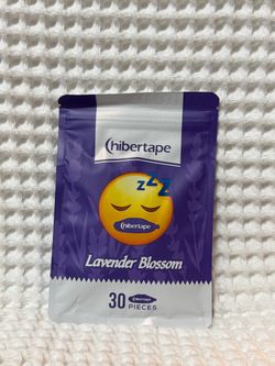 Hibertape Lavender Blossom Mouth Tape 30 Pieces - New