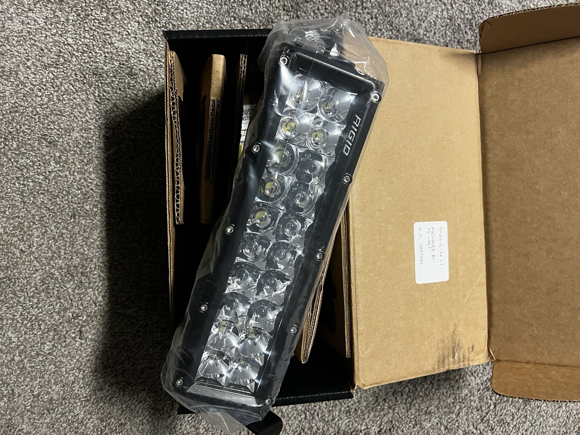 Rigid E-series Pro Light Bar. 10in