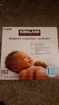 Baby diapers infant size 1