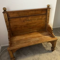 Antique Wood Bench