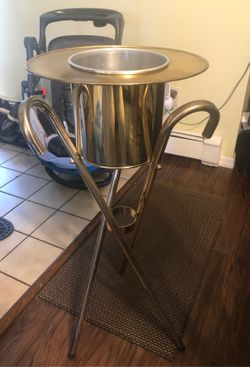 Chrome Ice bucket stand