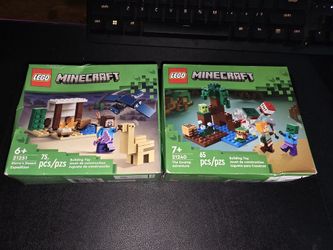 Minecraft LEGO 21251 & 21240