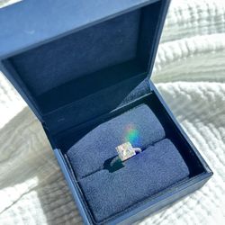 GIA 1.26ct Princess Cut Diamond Ring – G Color – Internally Flawless 