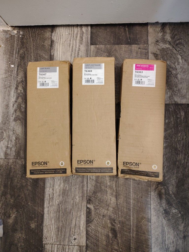 Epson Stylus Pro Ink Cartridges 