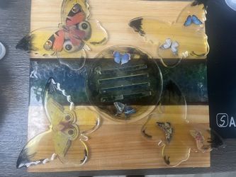 Wine and Glass Holder With Wine Bottle Stopper And Coasters (optional)