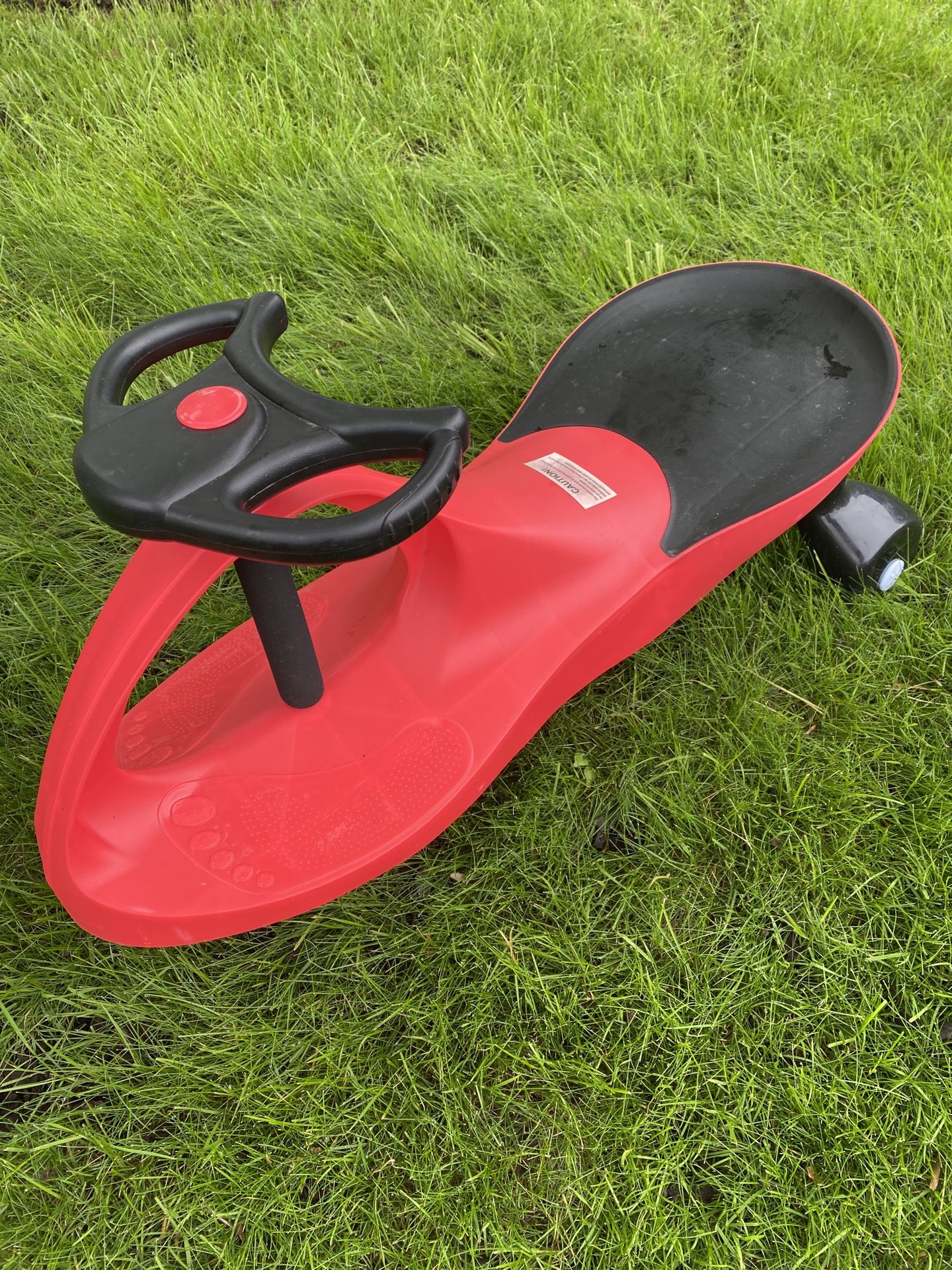Red / Black Wiggle Car Self Propelled Ride On Toy