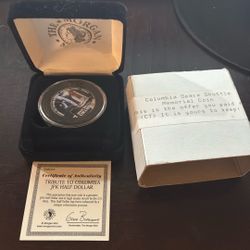 Columbia Space Shuttle Memorial Half Dollar Kennedy 