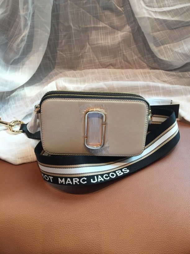 Marc Jacobs The Snapshot Crossbody Bag Cloud White Multi