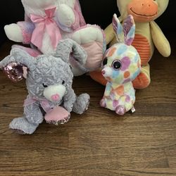 Bunnies And Duck