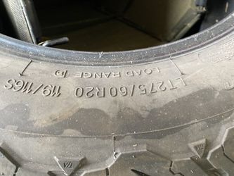 275/60/20 -all Terrain