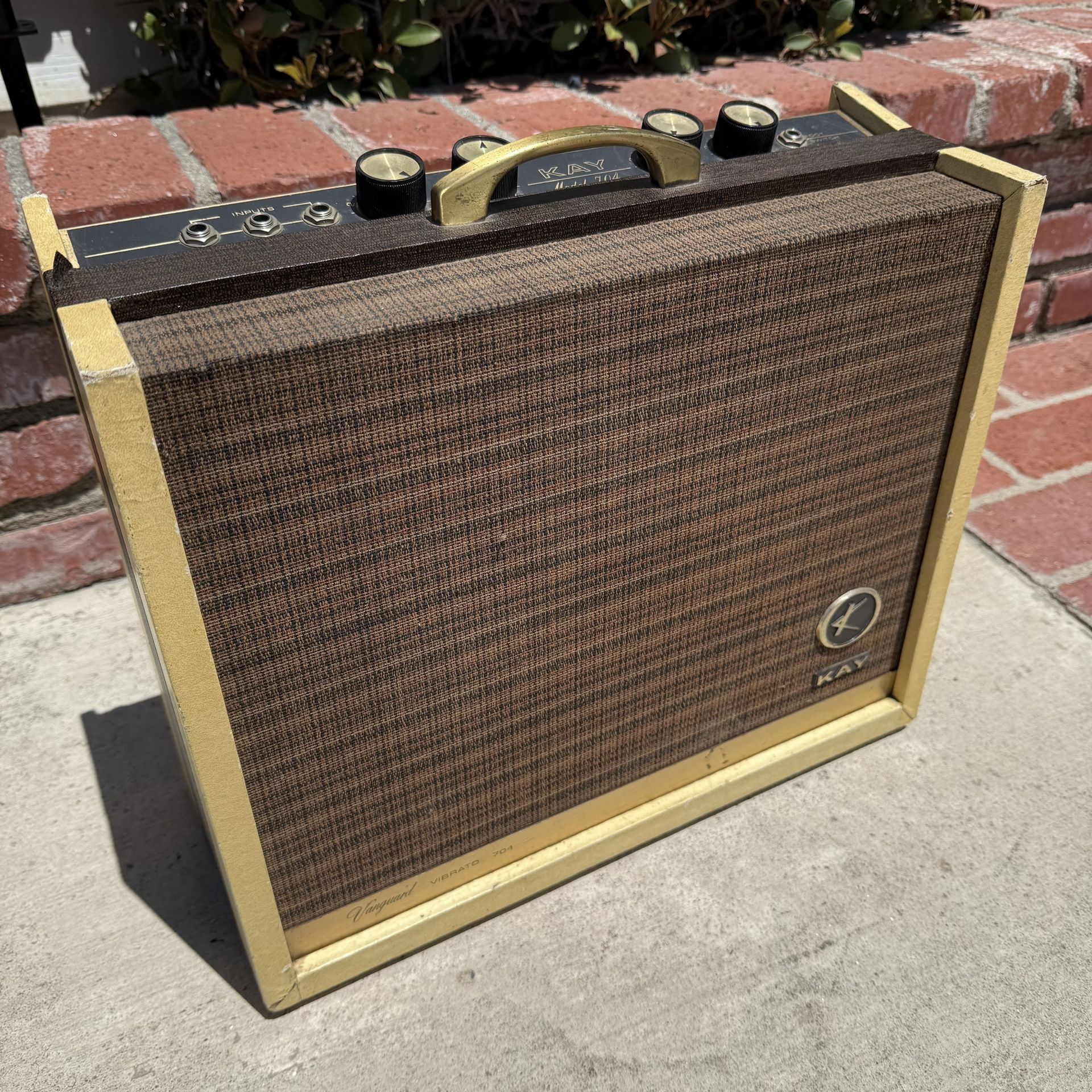 Kay Solid State Guitar Amplifier Model 704