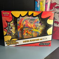Ascended Heroes Mega Emboar ex BOX