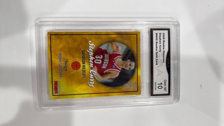 2009 Stephen Curry Rookie Card - Graded 10
