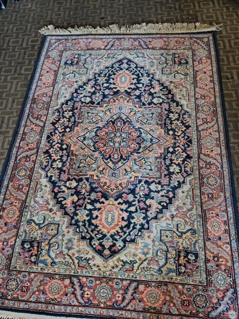 4x6 Karastan Rug Heriz #726 Wool Vintage Rare Hard to Find Original 700 Series