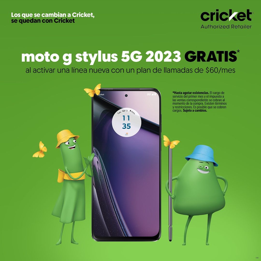 Moto G Stylus 5G GRATIS!!