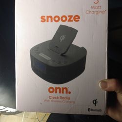 Portable Charging Dock /Alarm Clock 