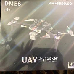  BRAND NEW DMES UAV Skyseeker Drone – 4K ULTRA HD – MSRP $999 🔥