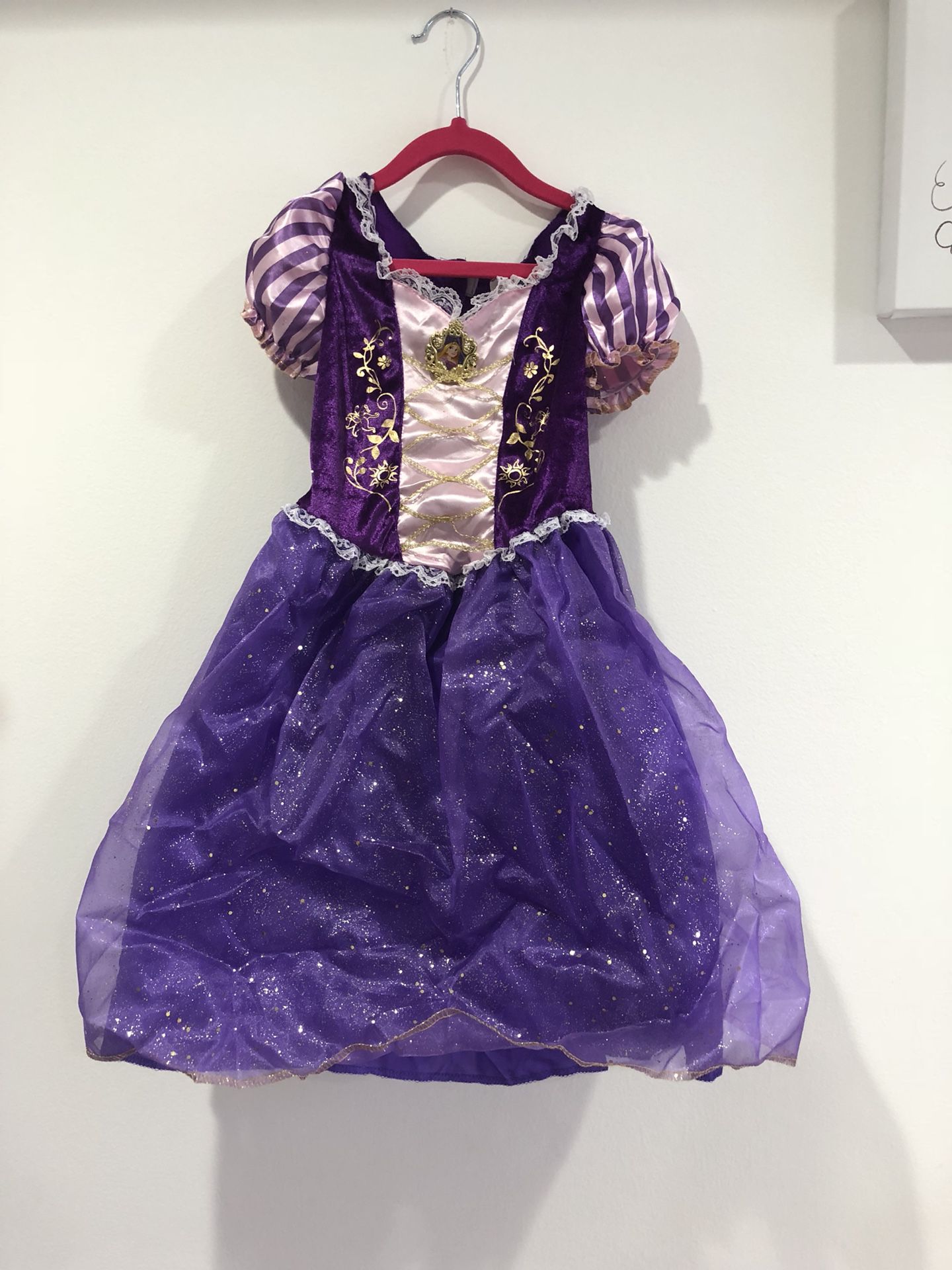 Rapunzel dress for Halloween size 4-6