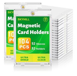 Skyhill Magnetic Card Holders - 31 count