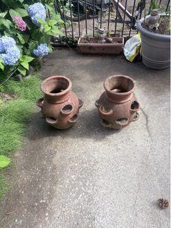 Terra-cotta planters