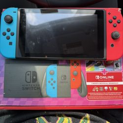Nintendo switch With Original Box And Contents 