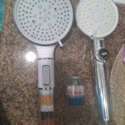 Handheld Shower Head Filtered And Faucet Filter