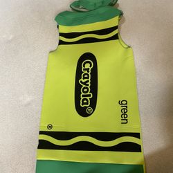 Green Crayola Adult Costume 