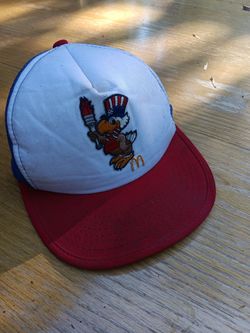 Vintage 1984 Olympics hat Mc Donald's