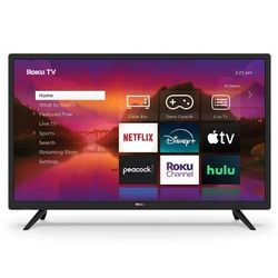 Philips 32" Class HD Smart Roku LED TV  NO REMOTE 