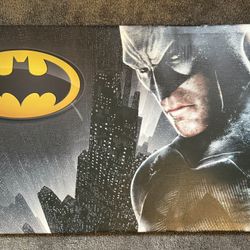 Batman Poster With Frame Room Decor