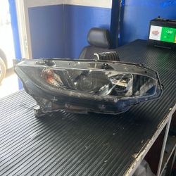 2019 2020 2021 2022 Honda Civic Passenger Side Headlight 
