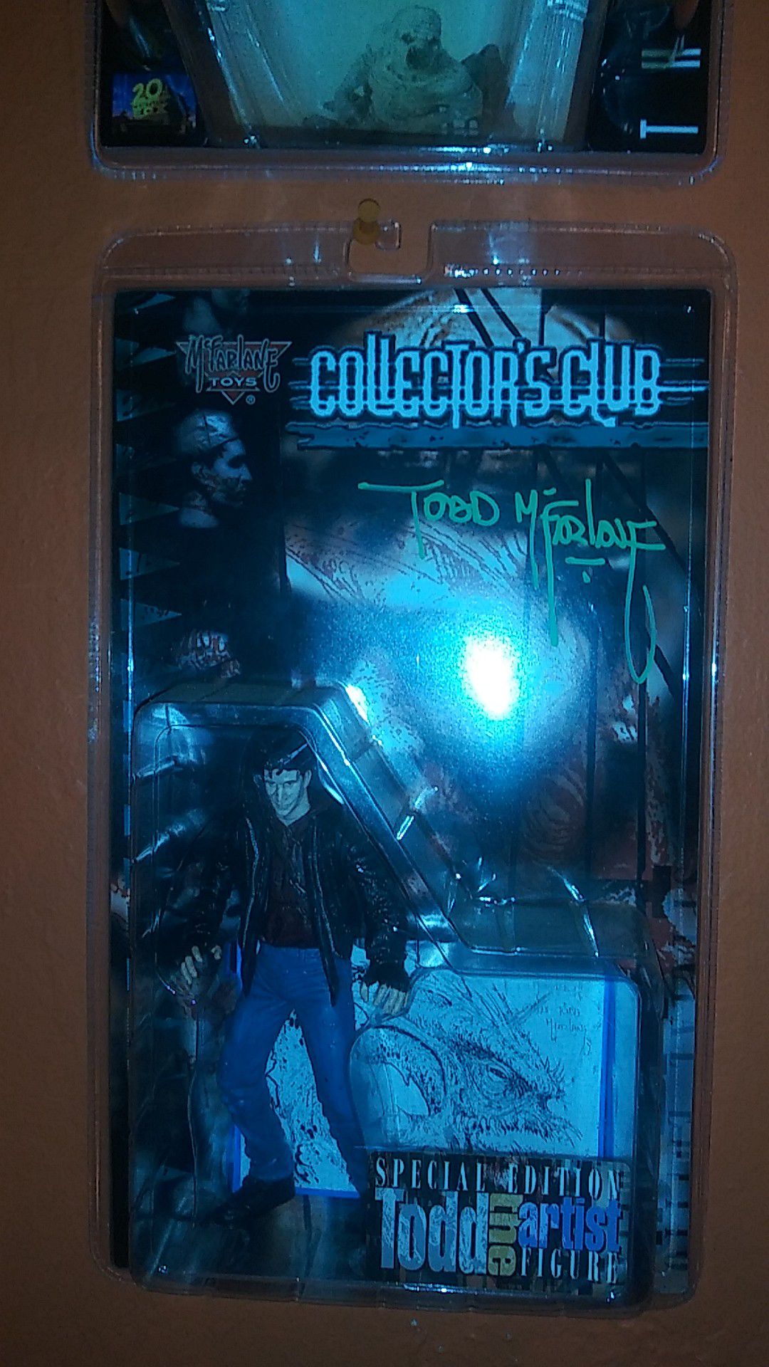 McFarlane Toys Todd McFarlane Autographed Club Exclusive Action Figure