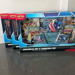 Pokemon Greninja Ex & Kingdra Ex 