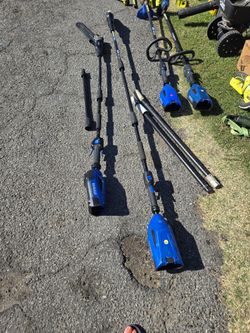 Kobalt Extended Pole Saw with battery and charger