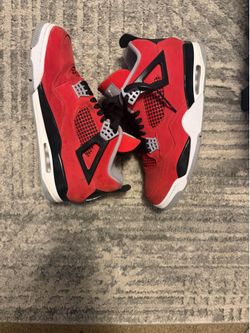 jordan 4 “toro” size 12 WORN ONCE NO BOX