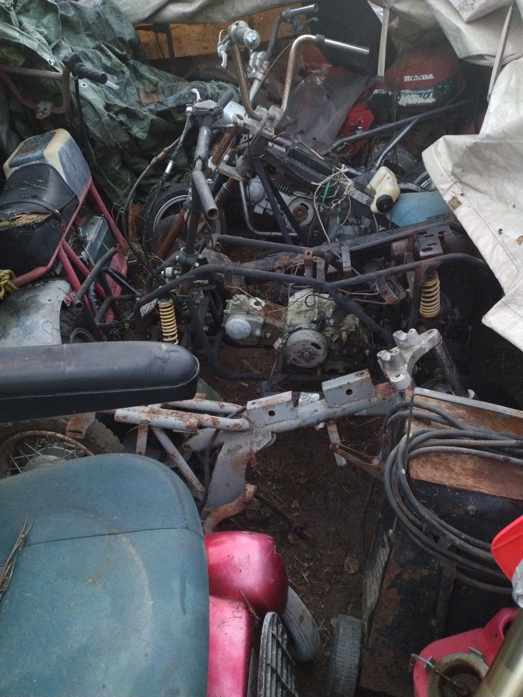 Mini Bikes ,Quad mini ChopperFrames And 3 Wheelers