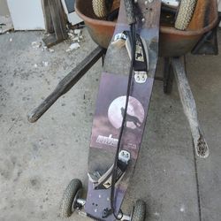 Mountain Skateboard With Hand Break 