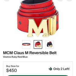 Mcm Reversible Belt