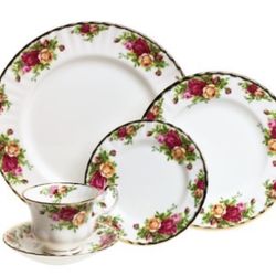 Royal Albert Old Country Roses 5-Piece Place Setting 