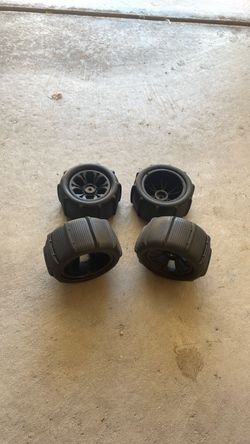 1/14 scale RC Car Paddle Tires