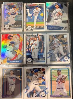 Dodgers -27 Card Lot - Topps