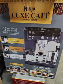 Ninja luxe Cafe premiere 3 in 1 espresso coffee cold brew machine