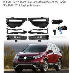 Fog Lights Led With Cable Harness Fit 2020 To 2023 Honda CRV 