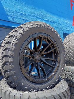 20 x 10 fuel wheels on 33s mt 💥🔥 👀