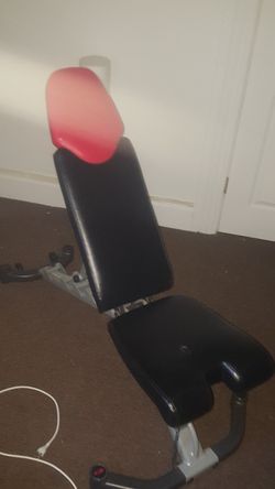 Bowflex adjustable weight bench