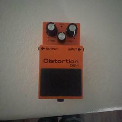 Boss D-s1 Distortion Pedal 